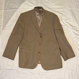 Stafford Men's Tan Blazer 44S